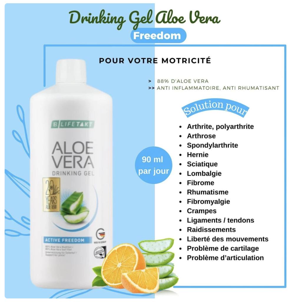 Gel Active Freedom—sante4bienetre Complémentsalimentaires Nutrition Aloevera #produitlr Beauté Cosmétique Soins Bien Être 